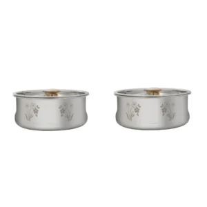 Single-wall casserole keeps food hot and fresh (Set of 2)