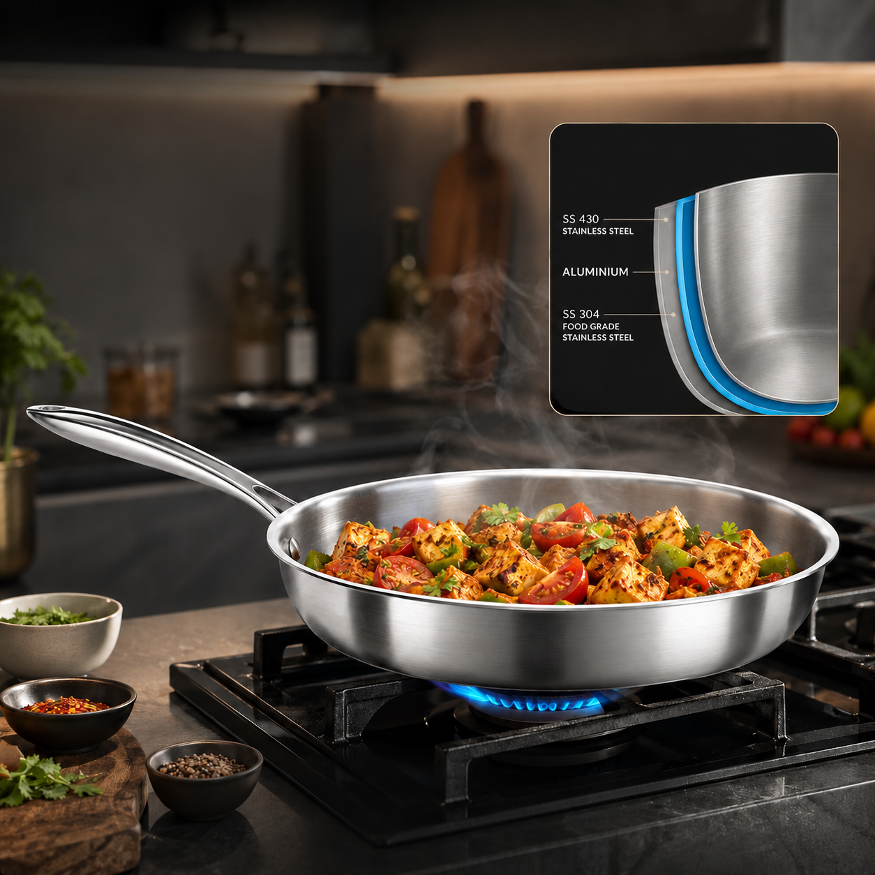 Premium Stainless Steel